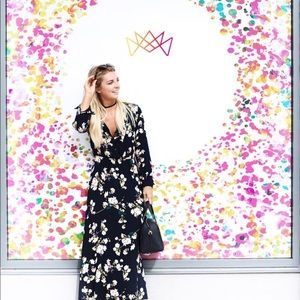 Floral maxi dress